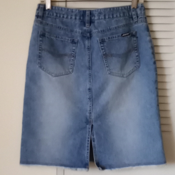 Vintage Squeeze Stephen Hardy Denim Skirt - Picture 2 of 5